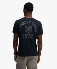 Vintage Prep T-Shirt mit Tasche