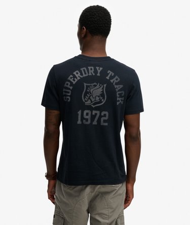 Vintage Prep T-Shirt mit Tasche Image 2