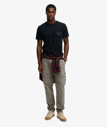 Vintage Prep T-Shirt mit Tasche Image 4