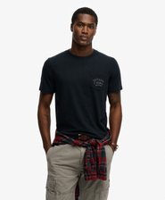 Vintage Prep T-Shirt mit Tasche