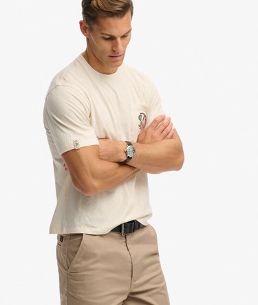 The Merchant Store - Graphic Pocket T-Shirt Image 2