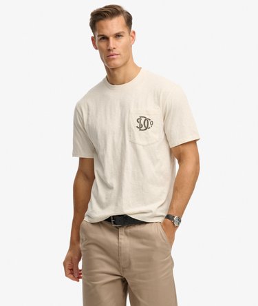 The Merchant Store - Graphic Pocket T-Shirt Image 1