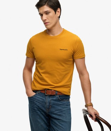 Camiseta con Logo Bordado Essential Company Image 1