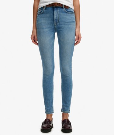 Jean Skinny Taille Haute en Coton Bio Image 3