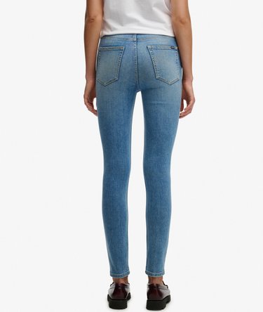 Jean Skinny Taille Haute en Coton Bio Image 4