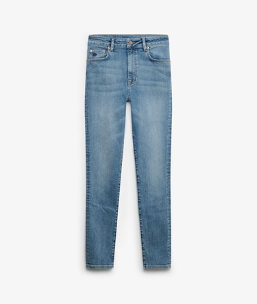 Jean Skinny Taille Haute en Coton Bio Image 8