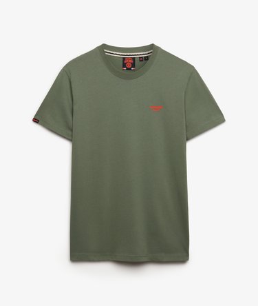 Essential Gestapeld Logo Geborduurde T-shirt Image 6