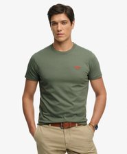 Essential Gestapeld Logo Geborduurde T-shirt