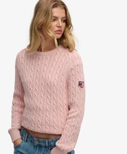 V&auml;lj&auml; palmikkoneulepaita