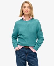 Slouchy Knitted Crew Jumper