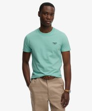 Koszulka z Haftowanym Logo Essential Serif