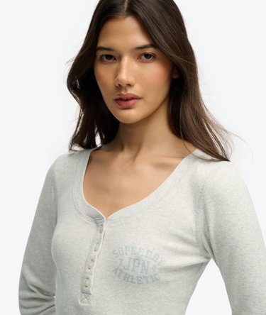 Athletic Langarmshirt mit Knopfleiste Image 4