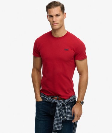 T-shirt z logo Essential z bawełny organicznej Image 1