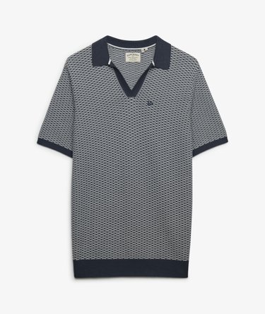 Johnny Collar Knitted Polo Shirt Image 7