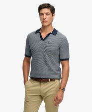 Johnny Collar Knitted Polo Shirt