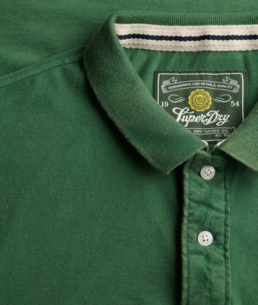 Polo en jersey &agrave; rayures Vintage Image 6