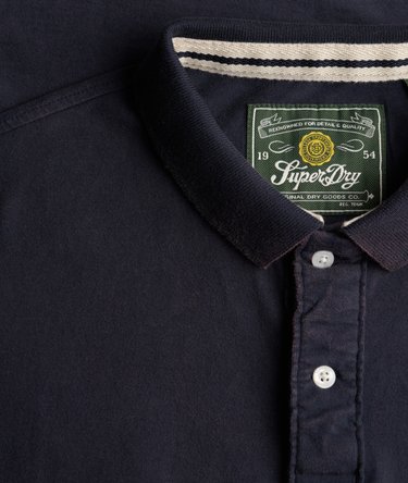 Vintage Stripe Jersey Polo Shirt Image 6