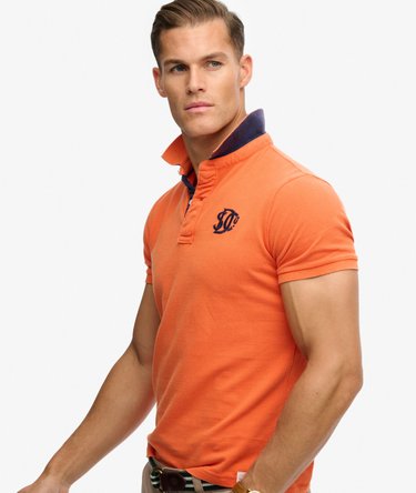 Pique Monogram Polo Shirt Image 2