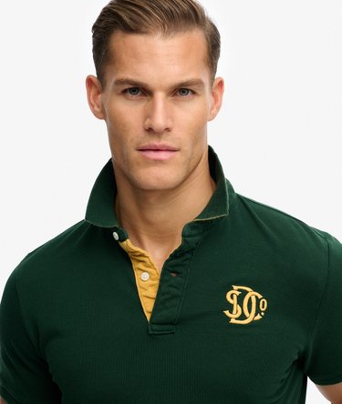 Piqu&eacute; Monogram Poloshirt Image 4