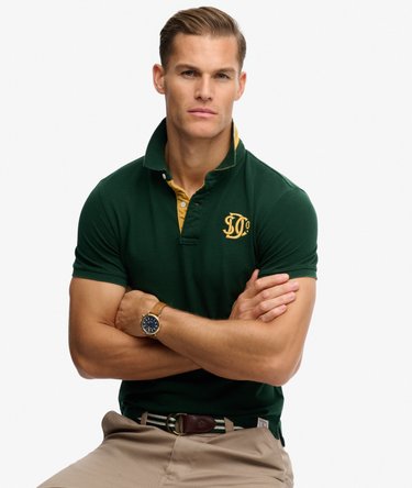 Piqu&eacute; Monogram Poloshirt Image 2
