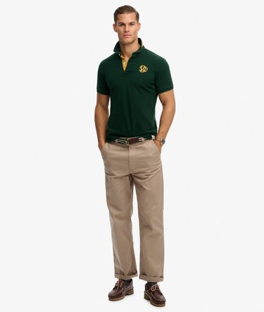 Piqu&eacute; Monogram Poloshirt Image 3