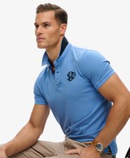 Pique Monogram Polo Shirt
