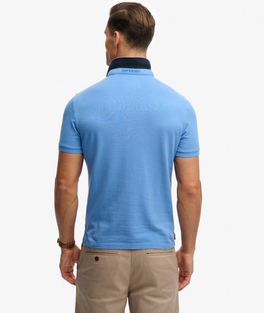 Pique Monogram Polo Shirt Image 5