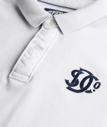 Pique Monogram Polo Shirt Image 6