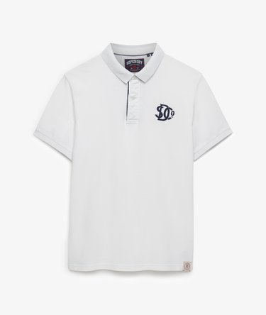 Pique Monogram Polo Shirt Image 7
