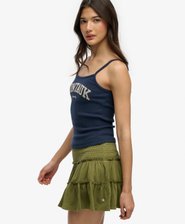 Kerroksellinen Jersey-minihame