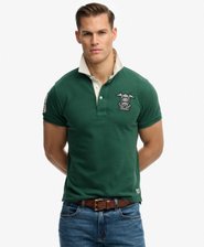 Vintage Pique Rugby Polo Shirt