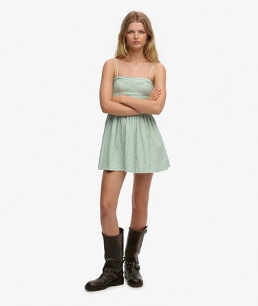 Corset Cami Mini Dress Image 3