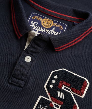 Vintage Athletic Patch Poloshirt Image 6