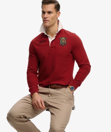 Double Emblem Rugby Top Image 2