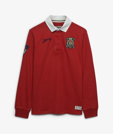 Double Emblem Rugby Top Image 7