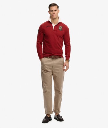 Double Emblem Rugby Top Image 3