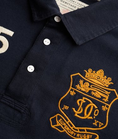 Double Emblem Jersey Rugbypoloskjorte Image 6