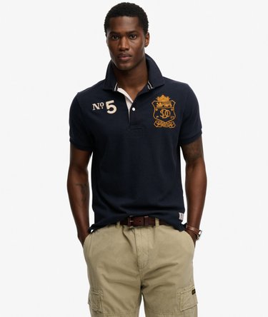 Double Emblem Jersey Rugbypoloskjorte Image 2