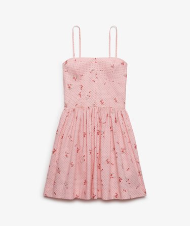 Sukienka Mini Gorsetowa na Ramiączkach Image 8