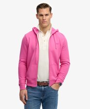 Essential Logo Half Brushed Zip Hoodie