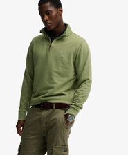 Classic Essential Sweatshirt mit Halbrei&szlig;verschluss