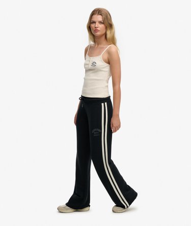 Athletic Essentials Stripe Flare Joggers Image 5