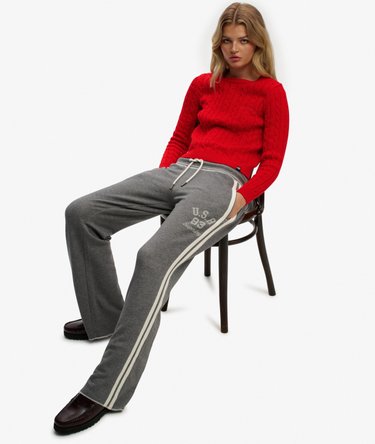 Athletic Essentials Stripe Flare Joggers Image 2