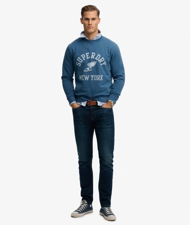 Athletic Essentials rundhalsad sweatshirt Image 3