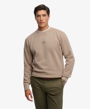 Micro Logo Pullover mit Rundhalsausschnitt