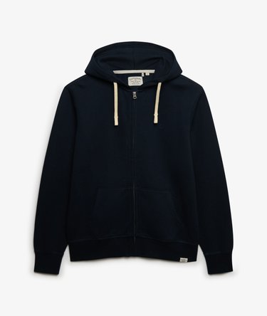 Monogram Hoodie mit Stickerei und Rei&szlig;verschluss Image 7