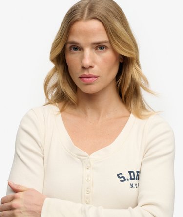 Athletic Langarmshirt mit Knopfleiste Image 4