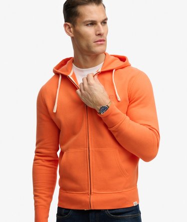 Monogram Embroidered Zip Hoodie Image 2