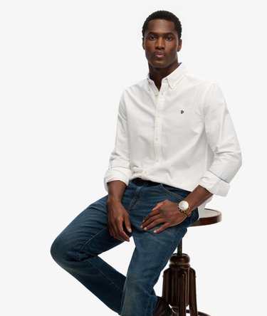 Preppy Oxford Long Sleeve Shirt Image 2