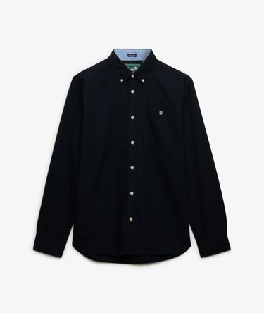 Chemise Oxford Preppy &agrave; Manches Longues Image 6